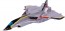 Fujimi 1/350 Tokusatsu Series No.6 Single-seat Main Multipurpose Fighter Attack Aircraft Sky Hire, FUJ92263, by FUJIMI
