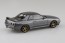 Aoshima 1/32 Raku-Pla Snap Kit No.14CU-GG Nissan R32 Skyline GT-R Custom Wheel (Gun Gray Metallic), AOS02876, by AOSHIMA