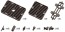 Kotobukiya 1/24 Hexa Gear Block Base 06 Slat Plate Option , KBY31672, by KOTOBUKIYA