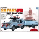 Aoshima 1/24 seibukeisatsu 6 Safari 4 WD & Tank Vehicle plastic kit , AOS15193, by AOSHIMA