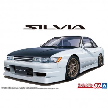 Aoshima 1/24 The Tuned Car No.87 PS13 Silvia '91 Aero Custom (Nissan), AOS67987, by AOSHIMA