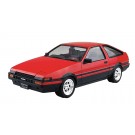 Aoshima 1/24 Toyota AE86 Trueno '83 (red / black) , AOS53157, by AOSHIMA