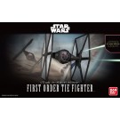 BANDAI  Star Wars Plastic Model Kit 1/72 First-Order TIE-Fighter, BAN32182, by BANDAI