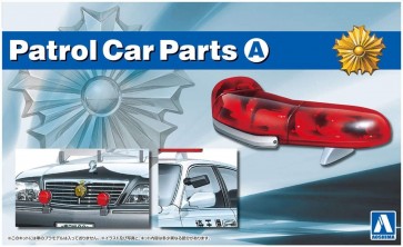 Aoshima 1/24 The tuned parts No.96 POLICE CAR PARTS A  , AOS59746, by AOSHIMA