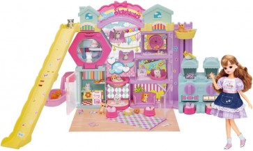 TAKARA TOMY Licca-chan Dog and Cat Share House DX, TAK59359, by TAKARA TOMY