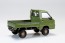Aoshima 1/32 Raku-Pla Snap Kit No.05CU-OG Subaru Sambar Truck Custom Wheels (Olive Green), AOS03897, by AOSHIMA