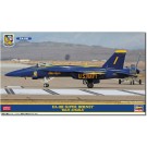 Hasegawa 1/72 F/A-18E Super Hornet Blue Angels with Embroidered Patch, HAS24670, by HASEGAWA