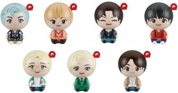 TAKARA TOMY SpiQ-Run TinyTAN Dynamite 7 Kinds Set, TAK23498, by TAKARA TOMY