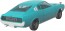 Hasegawa 1/32 Toyota Celica LB 1600GT Casual Turquoise, HAS20031, by HASEGAWA