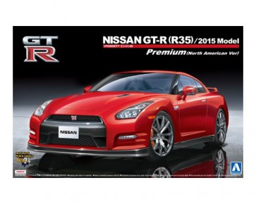 1/24 NISSAN GT-R(R35) Premium 2015 Model (North America), AOS11331, by AOSHIMA