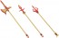 Kotobukiya Virtuous Style 11 Pole Weapon Set Flamerite Ver., KBY76000, by KOTOBUKIYA