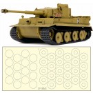 Platz 1/35 Girls und Panzer the Movie Tiger I Kuromorimine Girls High School w/Wheel Masking Sheet,  , PLZ76417, by PLATZ