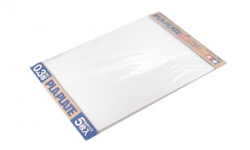TAMIYA Plastic board 0.3mmB4 (5 pictures), TAM70122, by TAMIYA