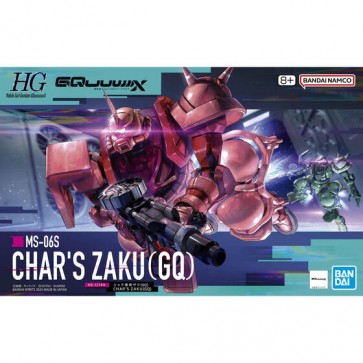 Bandai 1/144 HG Mobile Suit Gundam GQuuuuuuX Char's Zaku (GQ), BAN91903, by BANDAI
