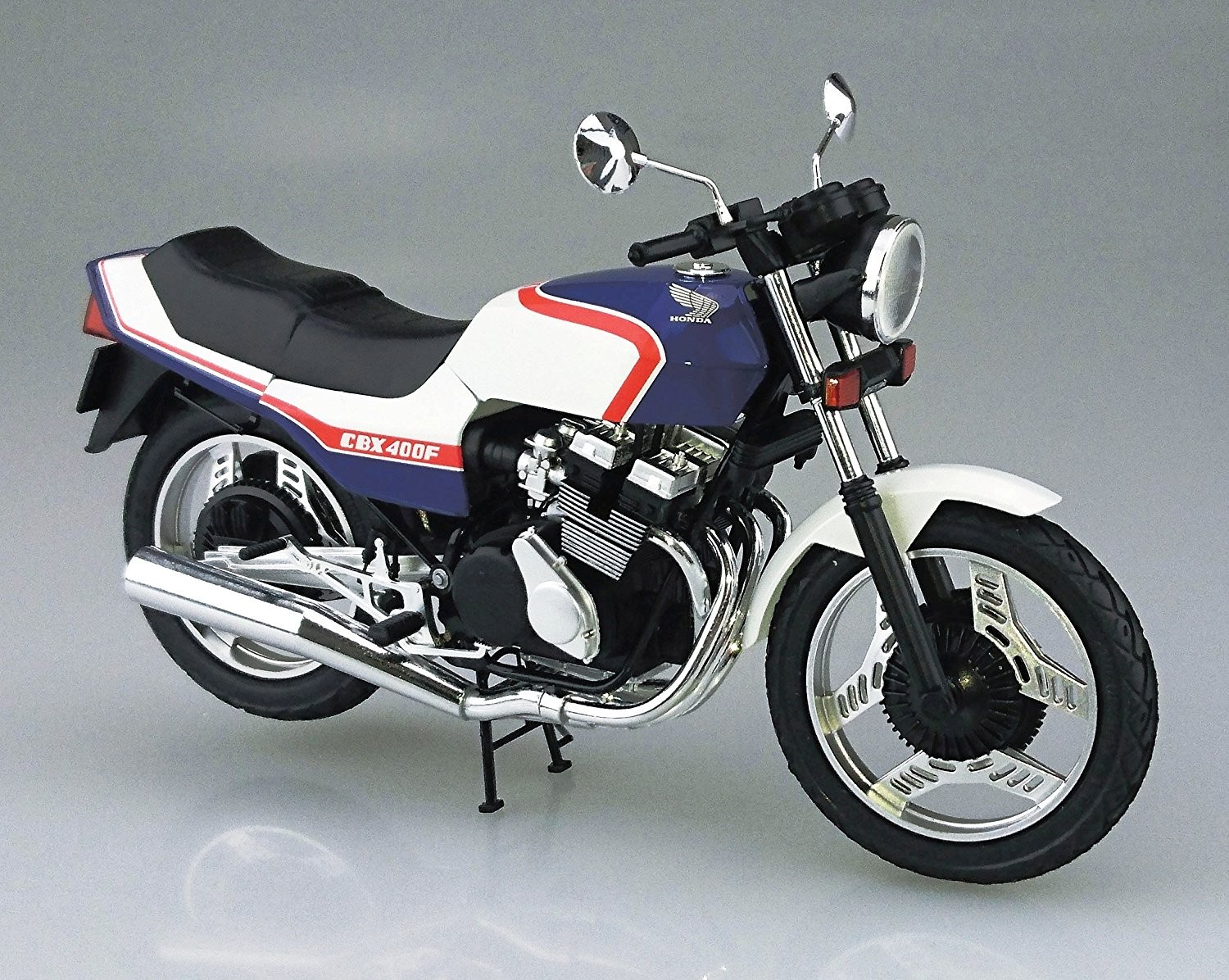 Aoshima 1/12 bike 31 Honda CBX 400 F tricolor plastic kit