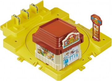 TAKARA TOMY Plarail J-12 Action Town Guru Guru Drive-Thru, TAK56853, by TAKARA TOMY