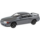Aoshima 1/32 Raku-Pla Snap Kit No.14-GG Nissan R32 Skyline GT-R (Gang Gray Metallic), AOS69189, by AOSHIMA