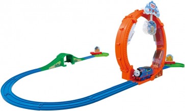 TAKARA TOMY Plarail Thomas GOGO Thomas Round Somersault! Exciting Playland, TAK23849, by TAKARA TOMY