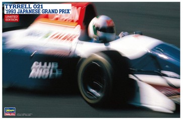 HASEGAWA 1/24 TYRRELL 021 1993 JAPANESE GRAND PRIX , HAS03938, by HASEGAWA