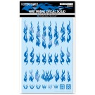 HI Q PARTS Fire Tribal Decal Solid Metallic Blue (1pcs), HIQ77491, by HI Q PARTS