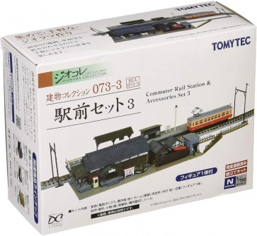 Kencolle 073-3 station front set 3, TMT69960, by TOMYTEC