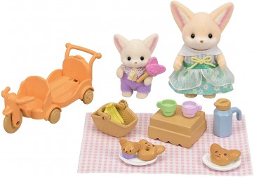 Epoch Sylvanian Families: Nakayoshi Picnic Set-Fennec Brothers-, EPC49183, by Epoch