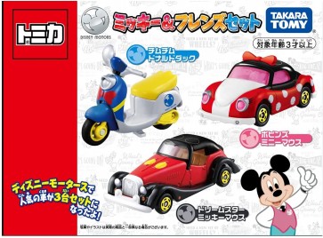 TAKARA TOMY Tomica Disney Motors Mickey & Friends Set  , TAK81279, by TAKARA TOMY