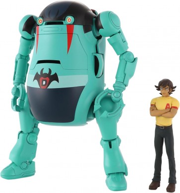 Hasegawa 1/20 20 MechatroWeGo Dynamic Collaboration Vol.1 Devilman + Akira Fudo, HAS24422, by HASEGAWA