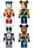 BE@RBRICK Happy lottery X-MEN - MEDICOM TOY complete full set, MED83057, by MEDICOM TOY