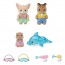 Epoch Sylvanian Families Friendly Baby Set Water Play, EPC53012, by Epoch