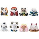 MegaHouse MEGA CAT PROJECT ONE PIECE: Nyan Peace Nyan! Luffy and His Rival Hand Edition: 1Box (8pcs), MEG33847, by MEGAHOUSE
