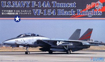 Fujimi 1/72 F Series No.3 F-14A Tomcat VF-154 Black Knights  , FUJ22795, by FUJIMI