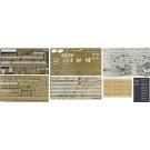 Fujimi 1/350 Ship Model Series No.5 EX-201 Imperial Japanese Navy Aircraft Carrier Zuikaku Photo-etched Parts Set (w/Metal Barrel), FUJ00963, by FUJIMI