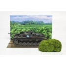Platz 1/35 Girls und Panzer das Finale Sturmgeschutz III Ausf. F Kaba-san Team Special Edition Plastic Model w/Bokaju Scenery Materials  , PLZ67293, by PLATZ