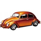 Aoshima 1/32 RakuPla Snap Kit No.20CU-MO Volkswagen Beetle Custom (Metallic Orange), AOS68083, by AOSHIMA