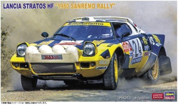 Hasegawa 1/24 Lancia Stratos HF "1980 Rallye Sanremo"  , HAS04607, by HASEGAWA