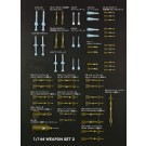 Platz 1/144 Aviation Armament Series Modern Aircraft Weapon Set 2 Guided Bomb & Missile '70 -, PLZ78084, by PLATZ