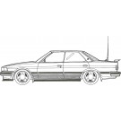 Fujimi 1/24 High Socar Series No.12 Chaser GX71(High Socar Version), FUJ47928, by FUJIMI