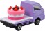 TAKARA TOMY No.27 Subaru Sambar Cake Car, TAK28431, by TAKARA TOMY