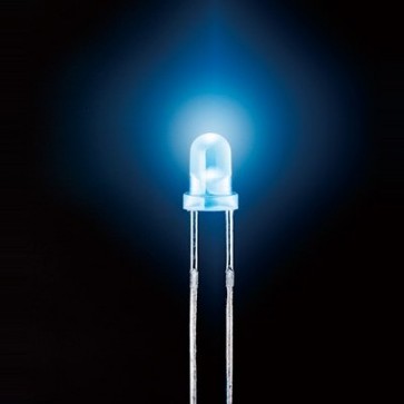 Mineshima Japan LED 3φ (blue) 5pcs, MNSHP-24, by MINESHIMA