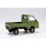 Aoshima 1/32 Raku-Pla Snap Kit No.05CU-OG Subaru Sambar Truck Custom Wheels (Olive Green), AOS03897, by AOSHIMA