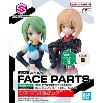Bandai 30MS Optional Face Parts Set 5 (Color B), BAN17590, by BANDAI