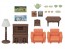 Epoch SYLVANIAN FAMILIES: RECOMMENDATION LIVING ROOM SET , EPC40425, by Epoch