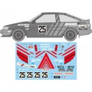 Fujimi 1/24 Inch-up Series No.291 Advan Corolla Levin 3door, FUJ46914, by FUJIMI