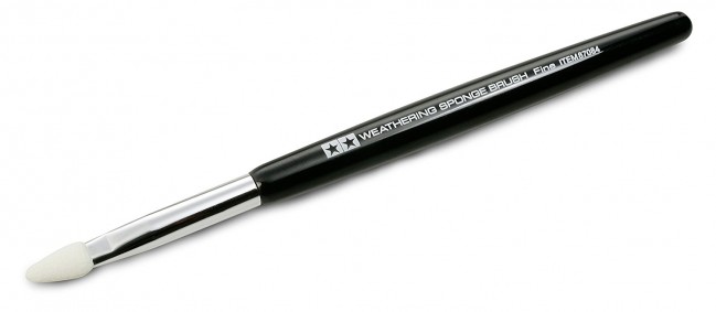 Tamiya Sponge brush for Tamiya weathering (fine) , TAM70844, by TAMIYA