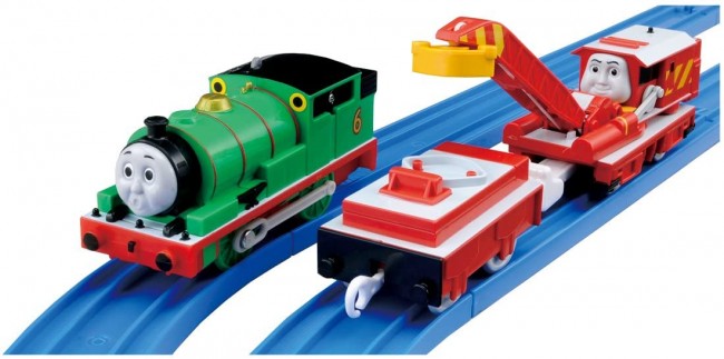 TAKARA TOMY PLA-RAIL THOMAS AND FRIENDS TS-17 PERCY & ROCKY japan