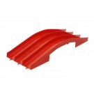 Tamiya Mini 4WD Circuit MINI 4WD JUNIOR CIRCUIT SLOPE SECTION (RED) , TAM95706, by TAMIYA