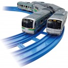 TAKARA TOMY Plarail Thank You! E217 Series Yokosuka & Shonan Color Double Set, TAK98966, by TAKARA TOMY