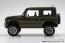 Aoshima 1/32 Raku-Pla Snap Kit No.09CU-JG Suzuki JB64 Jimny Custom Wheel (Jungle Green), AOS04221, by AOSHIMA