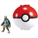 TAKARA TOMY Pokemon Moncolle Pokedelze Yellow Mega Lucario (Monster Ball), TAK90093, by TAKARA TOMY